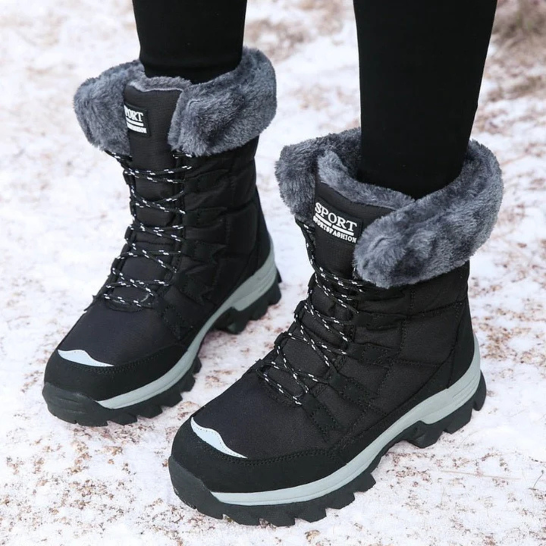 Aurélie – Bottes d'hiver doublées de fourrure