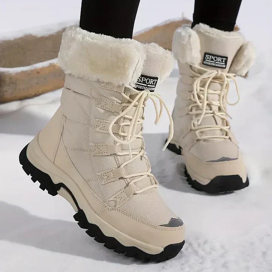 Aurélie – Bottes d'hiver doublées de fourrure