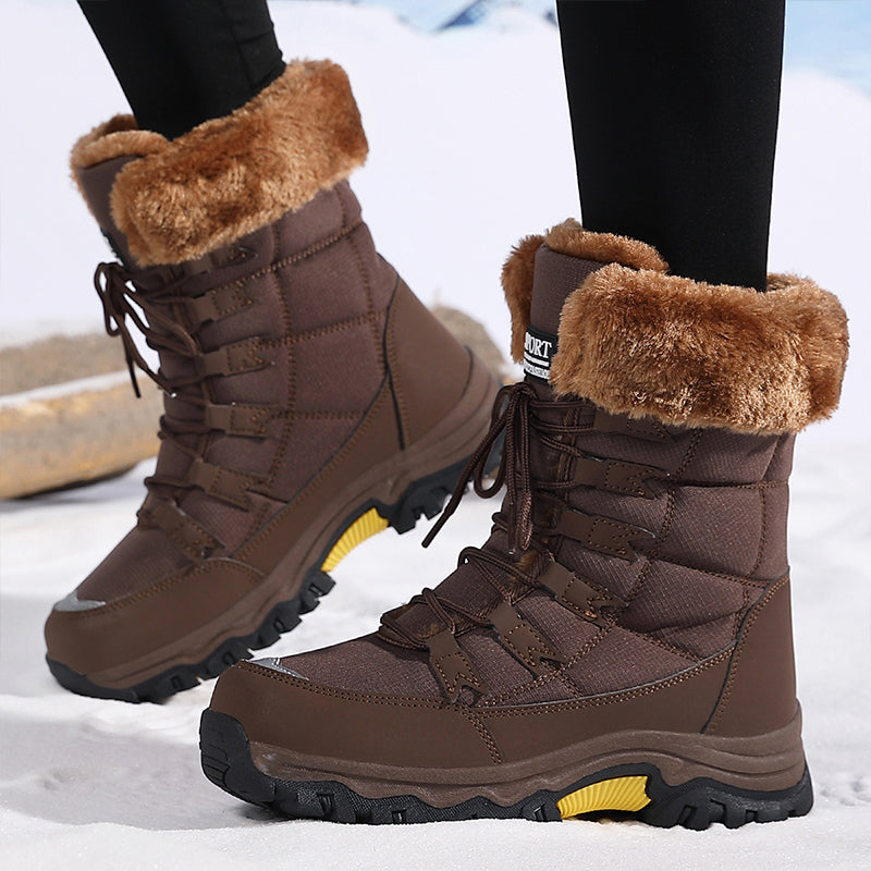 Aurélie – Bottes d'hiver doublées de fourrure