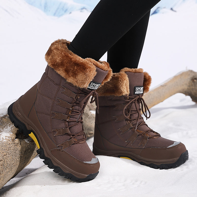 Aurélie – Bottes d'hiver doublées de fourrure