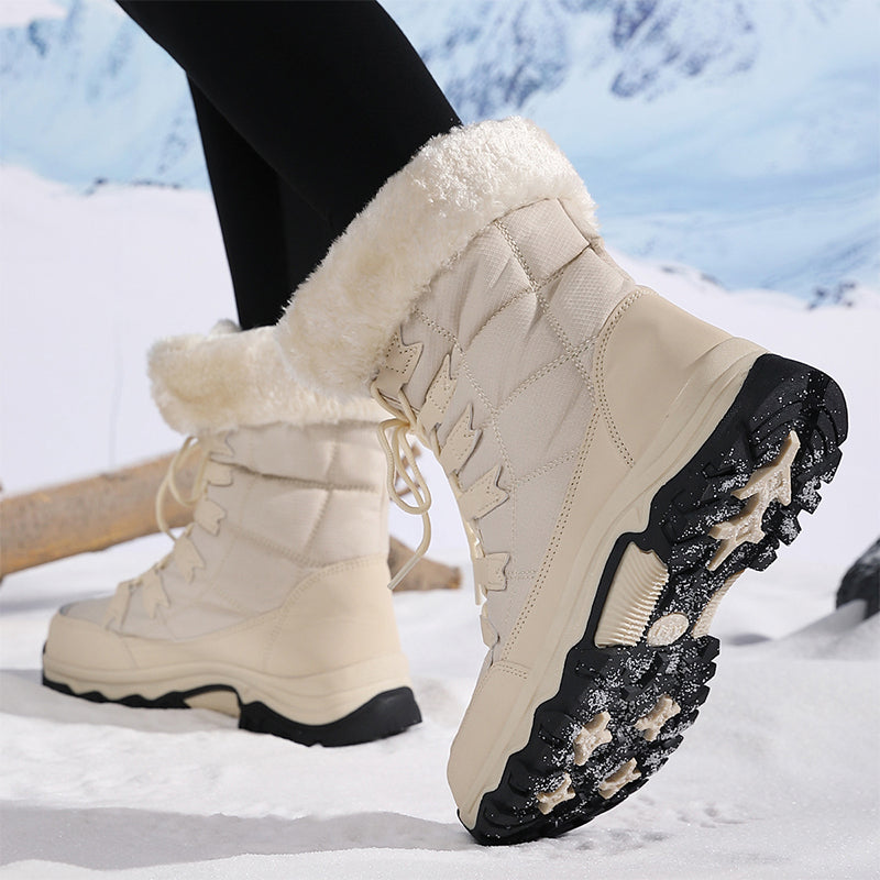 Aurélie – Bottes d'hiver doublées de fourrure